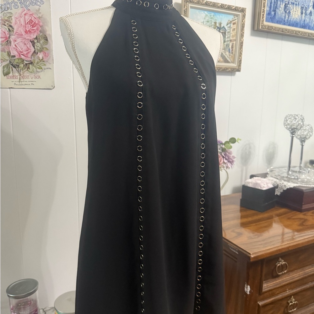 Stunning Black Keepsake the Label Dress w/ Gold Hardware – Size Small